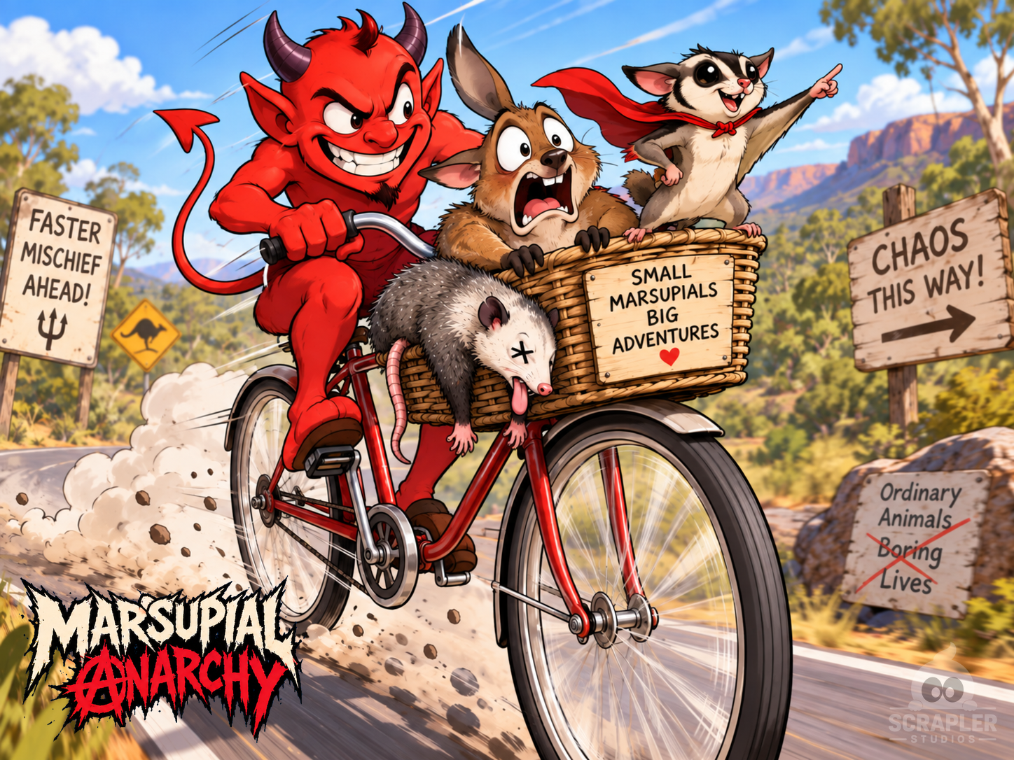 Marsupial Anarchy album cover